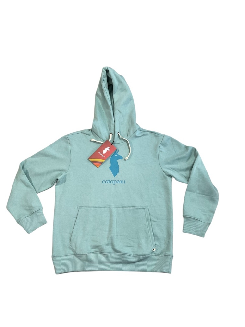 Cotopaxi Llama Hoodie Women’s Large Sea Spray NWT